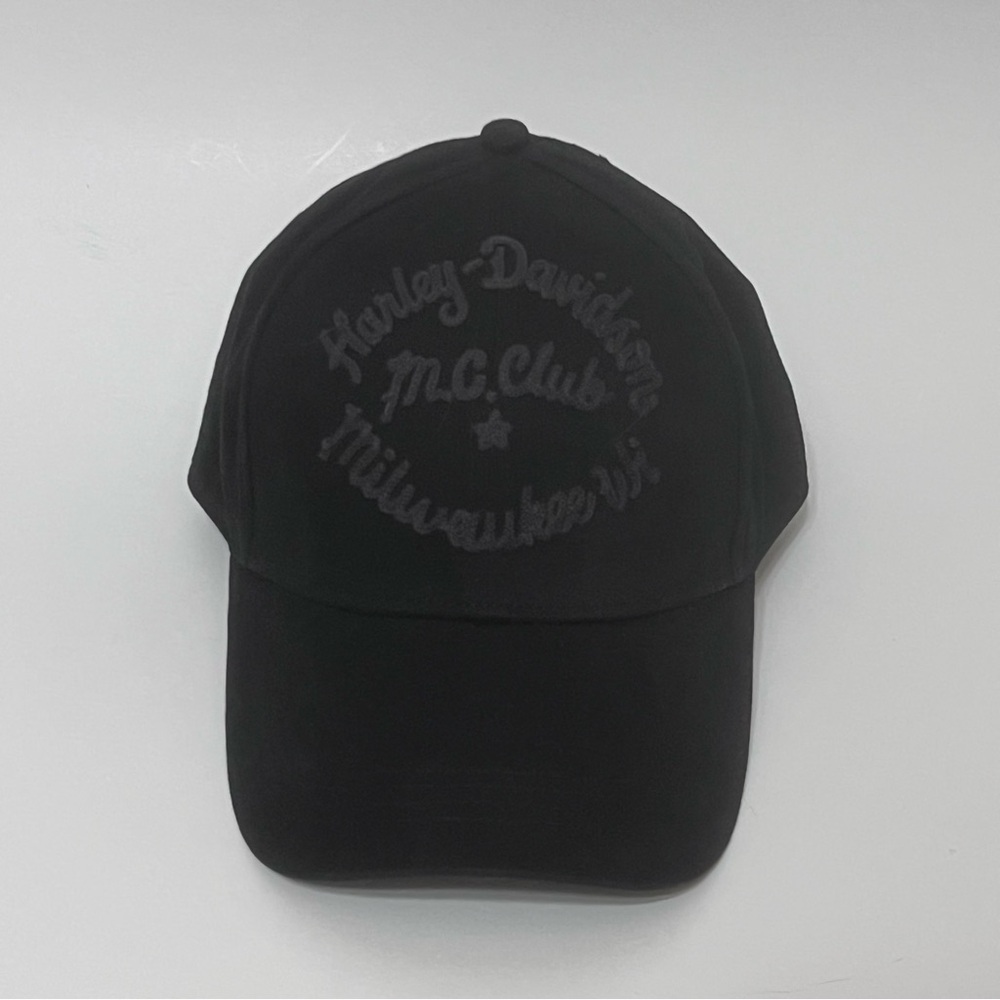 Harley Davidson Adjustable Baseball Cap Club‎ Crew Milwaukee Wisconsin